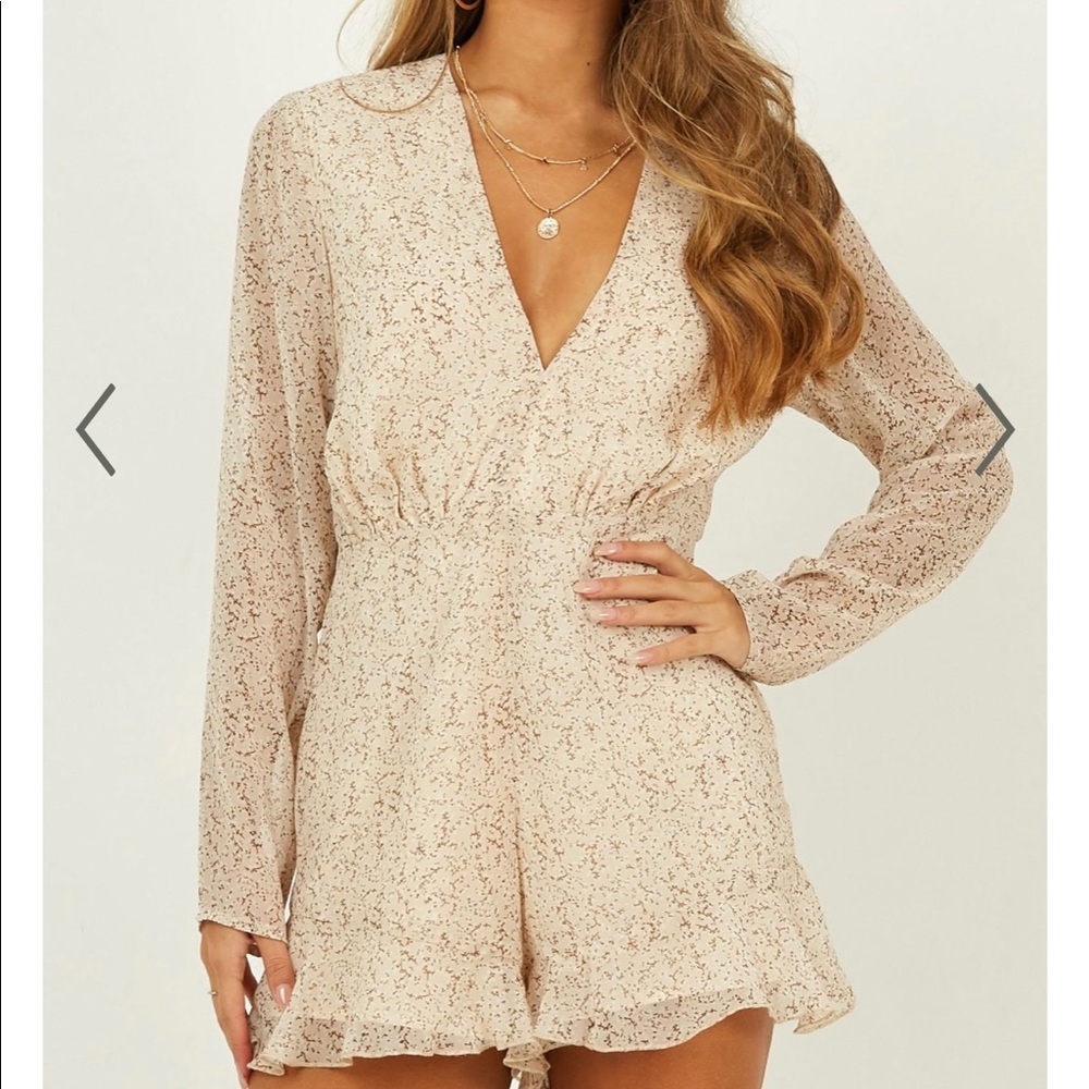 Showpo Cream Romper